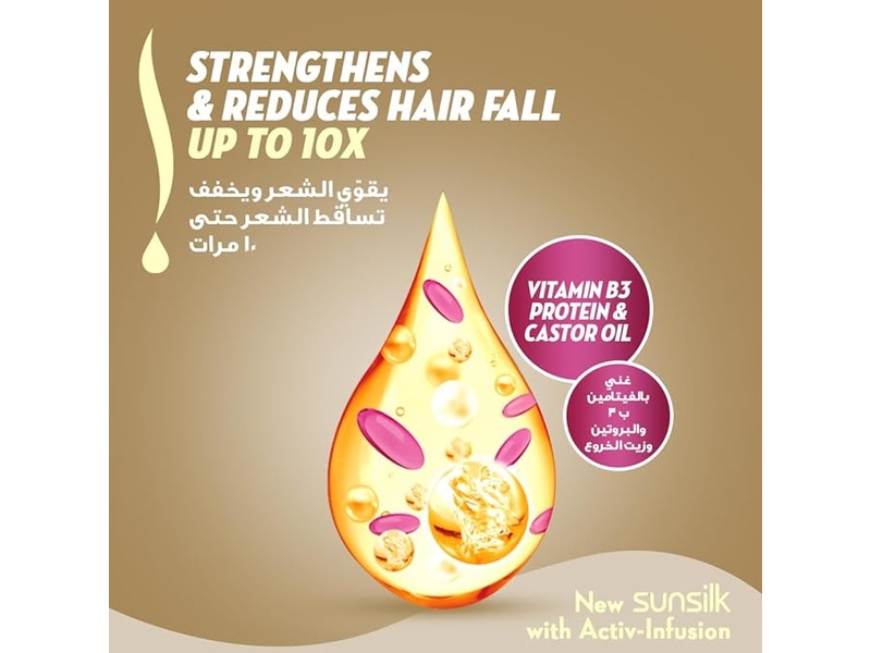 Sunsilk shampoo hair fall solution 200ml