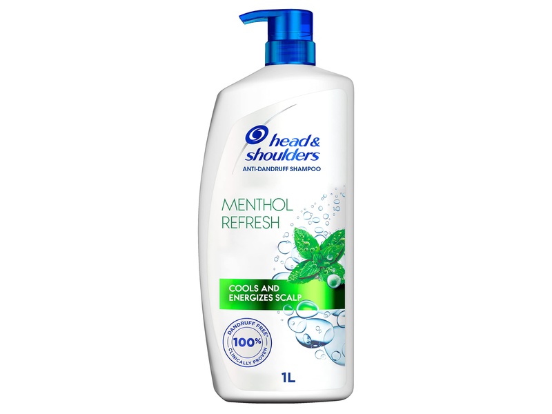 HEAD & SHOULDERS MENTHOL REFRESH SHAMPOO 1000ML