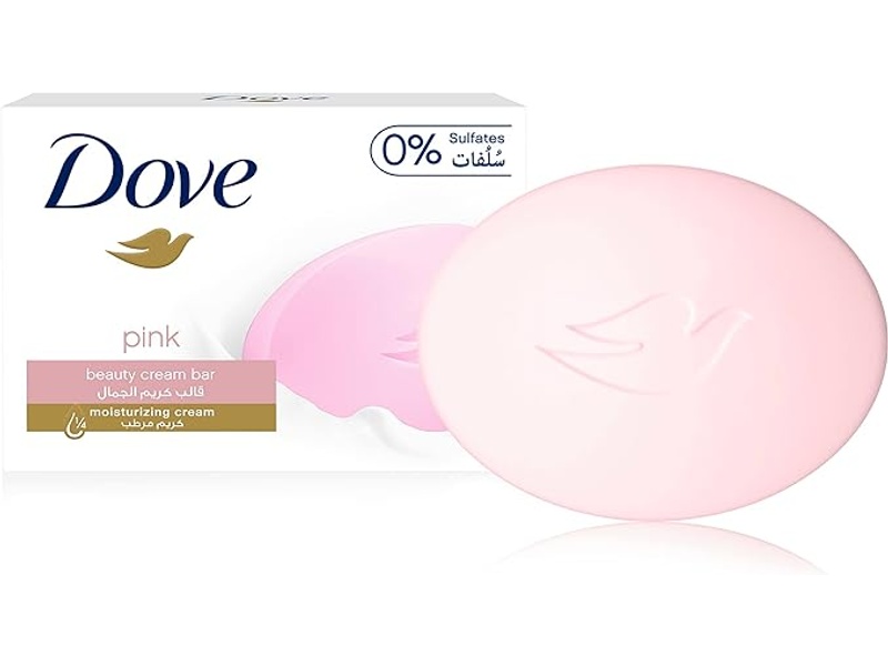 DOVE SOAP BAR BEAUTY CREAM 125GM PINK (5+1)