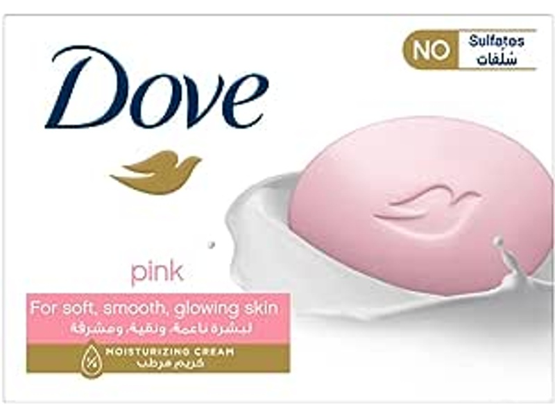 DOVE SOAP BAR BEAUTY CREAM 125GM PINK (5+1)