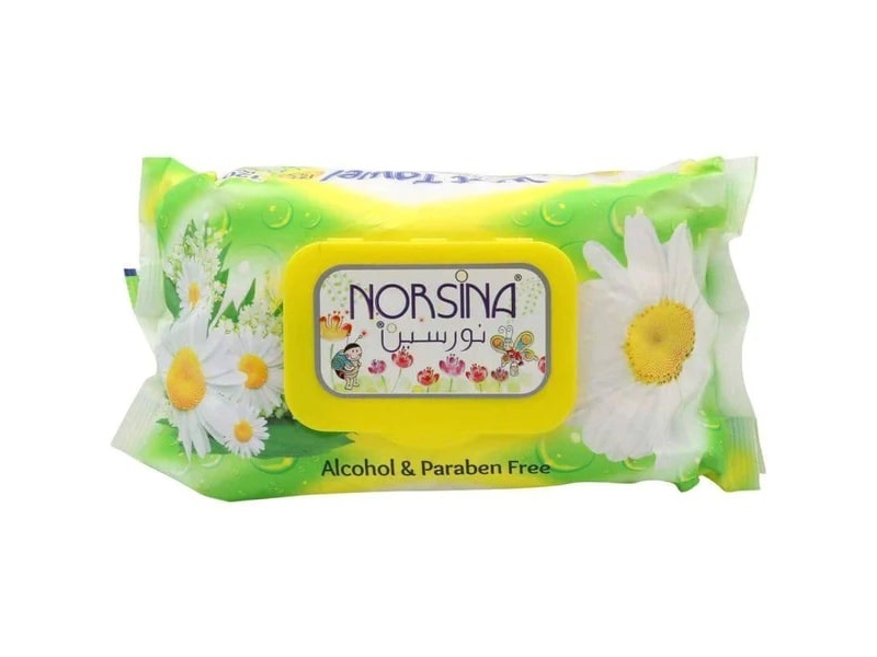 NORSINA FULL WET WIPES 120 PCS