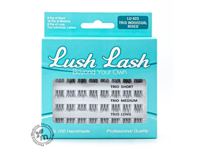 LUSH LASH EYELASHES (LU-623) TRIO INDIVIDUAL MIXED