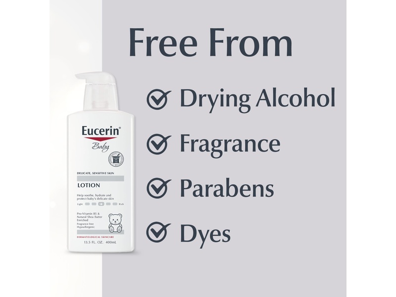 EUCERIN BABY LOTION FRAGRANCE FREE 400ML