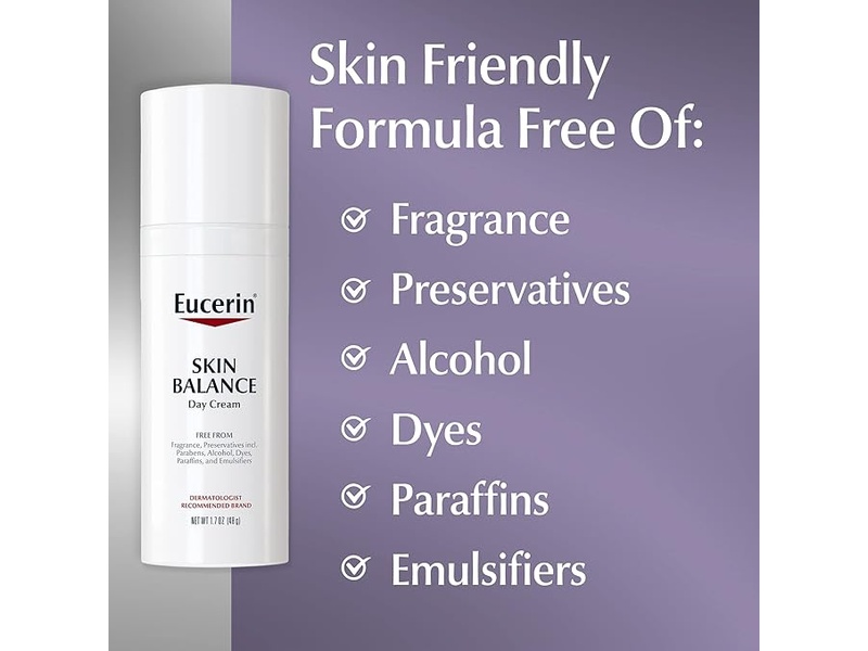 EUCERIN SKIN BALANCE FACIAL DAY CREAM 1.7 OZ 48GM