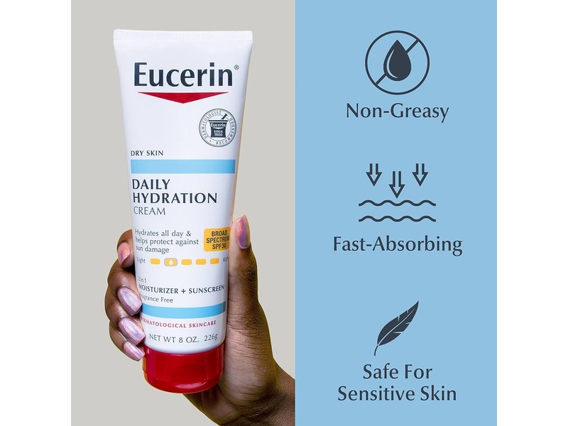 Eucerin Daily Hydration Cream SPF 30 - 226gm