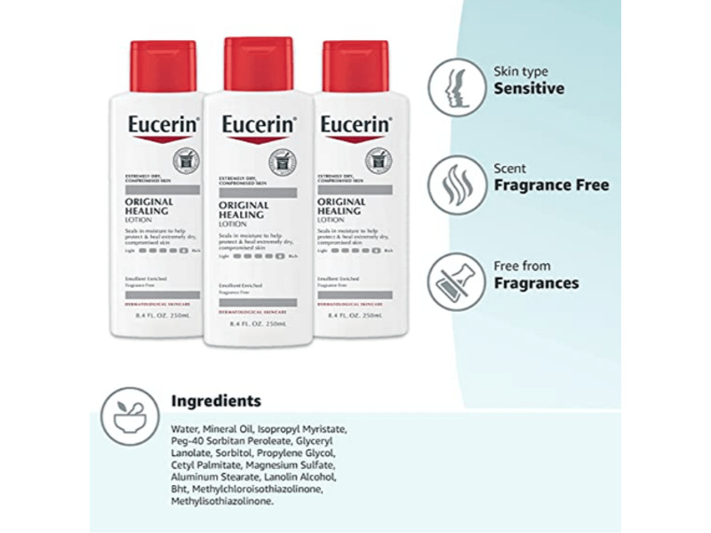 EUCERIN ORIGINAL HEALING LOTION 250ML