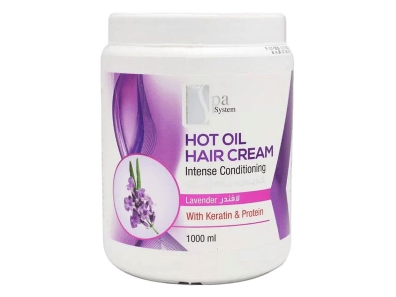 SPA HOT OIL HAIR CREAM LAVENDER 1000ML