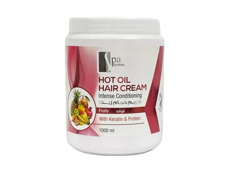 SPA HOT OIL HAIR CREAM FRUITS 1000ML