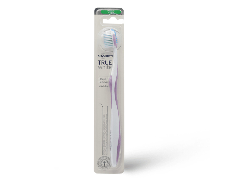 Sensodyne toothbrush true white medium