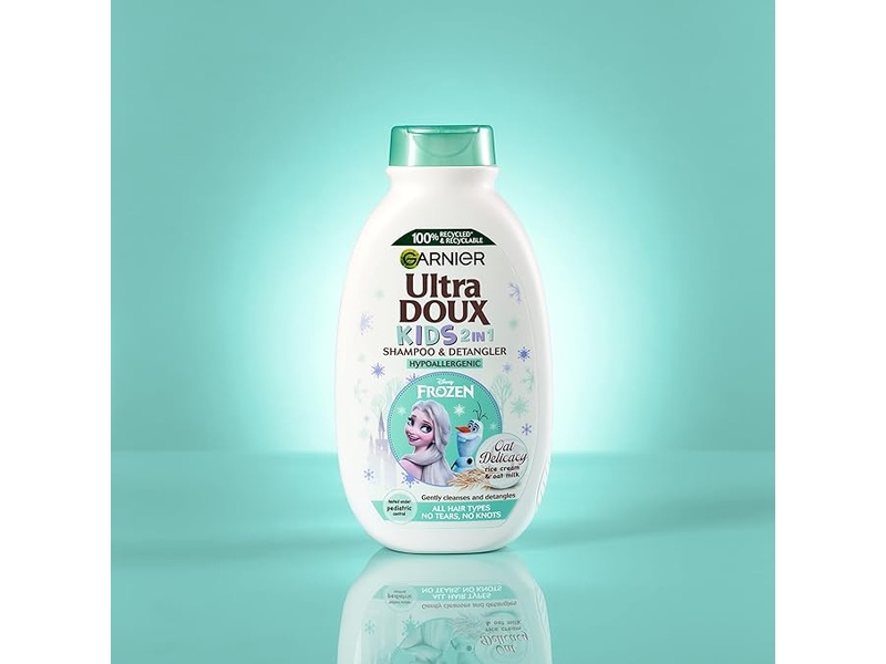 GARNIER ULTRA DOUX KIDS 2IN1 RICE CREAM SHAMPOO 400ML