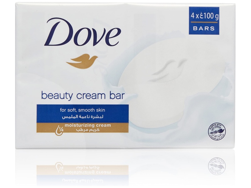 DOVE SOAP BAR BEAUTY CREAM 125GM BLUE 5+1 FREE