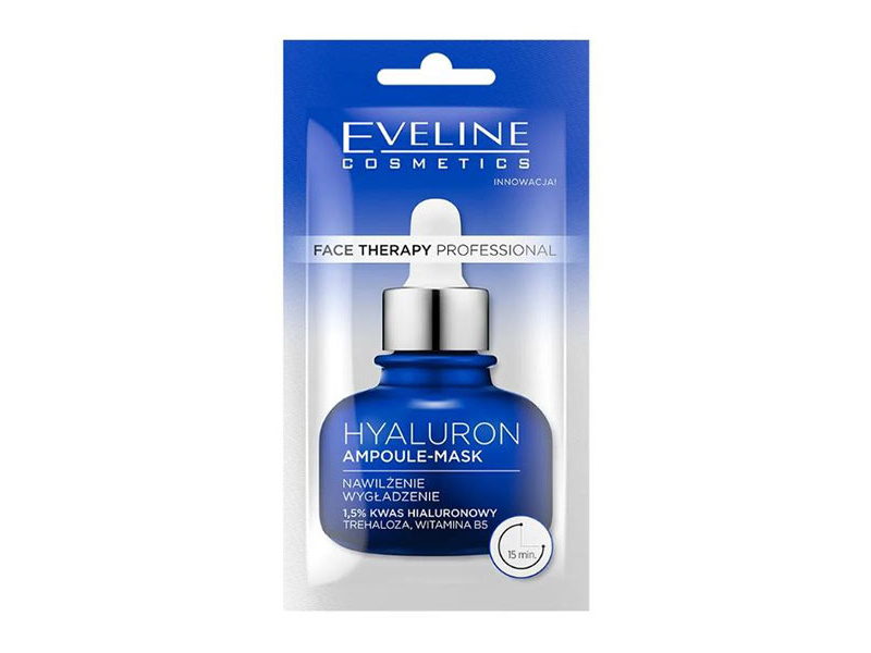 EVELINE FACE THERAPY AMPOULE MASK HYALURON 8ML