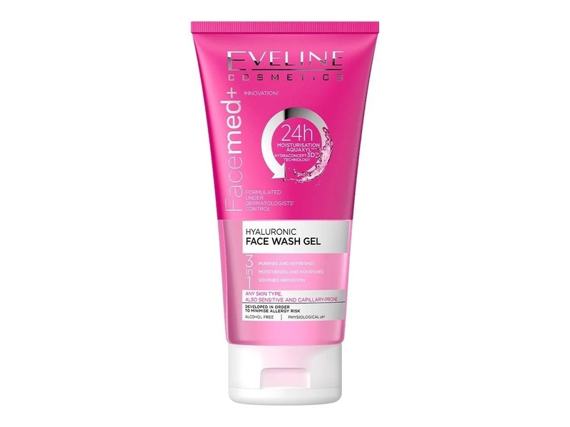 EVELINE FACEMED+ HYALURONIC FACE WASH GEL 150ML