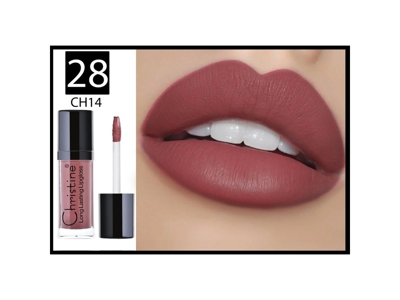 CHRISTINE LONG LASTING W28 LIP GLOSS CH014