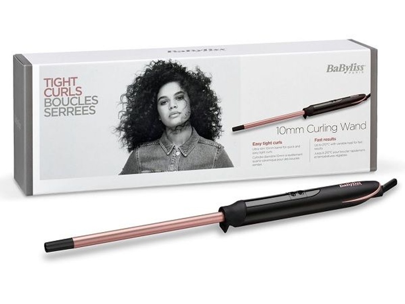 BABYLISS TIGHT CURLS 10MM CURLING WAND (449)