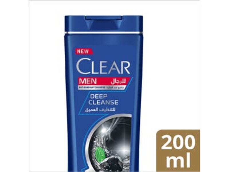 Clear shampoo men deep cleanse 200ml