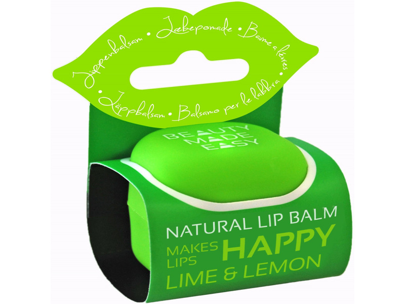BEAUTY NATURAL LIP BALM LIME & LEMON 6.8GM