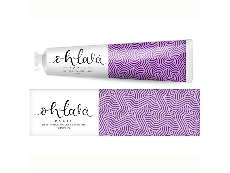 OHLALA TOOTHPASTE 75ML VIOLETTE MENTHE