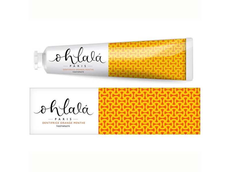 OHLALA TOOTHPASTE 75ML ORANGE MENTHE