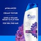 Head & shoulders extra volume anti-dandruff shampoo 400ml