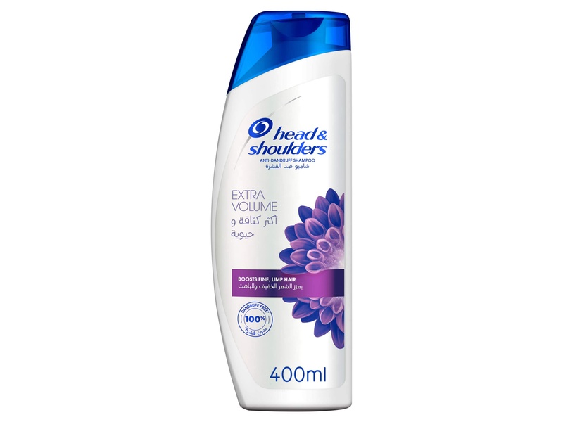 Head & shoulders extra volume anti-dandruff shampoo 400ml