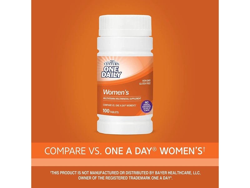 21ST CENTURY ONE DAILY WOMEN (100 TABLETS)