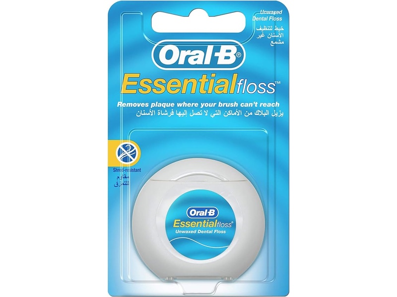 Oral-b floss unwaxed