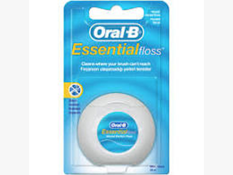 Oral-b floss unwaxed