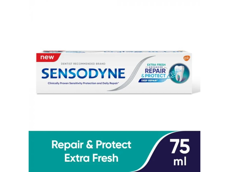 Sensodyne tooth paste repair pro extra fresh 75ml