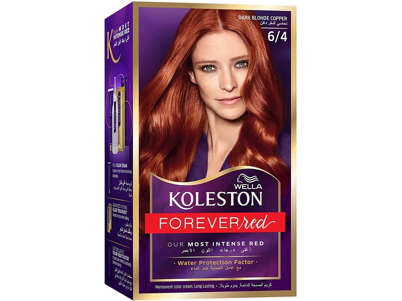 Koleston hair colour dark blonde copper kit 6/4