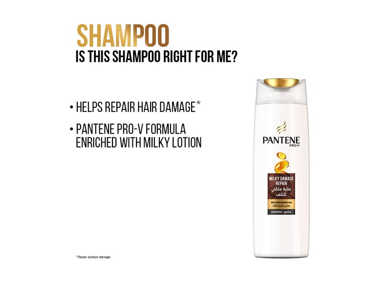 Pantene shampoo milk damage 600ml