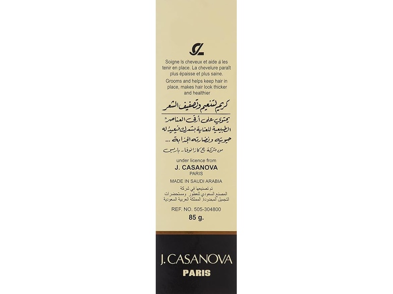 J. Casanova hair cream tube 85g