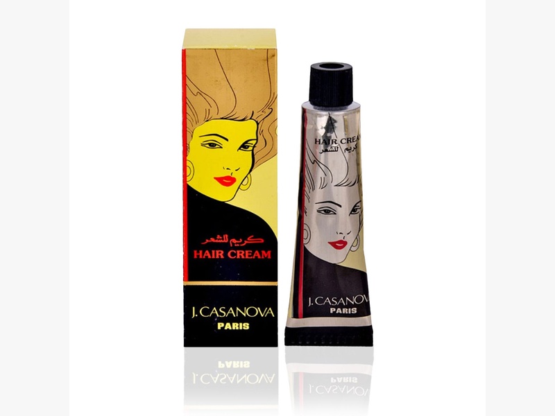 J. Casanova hair cream tube 85g