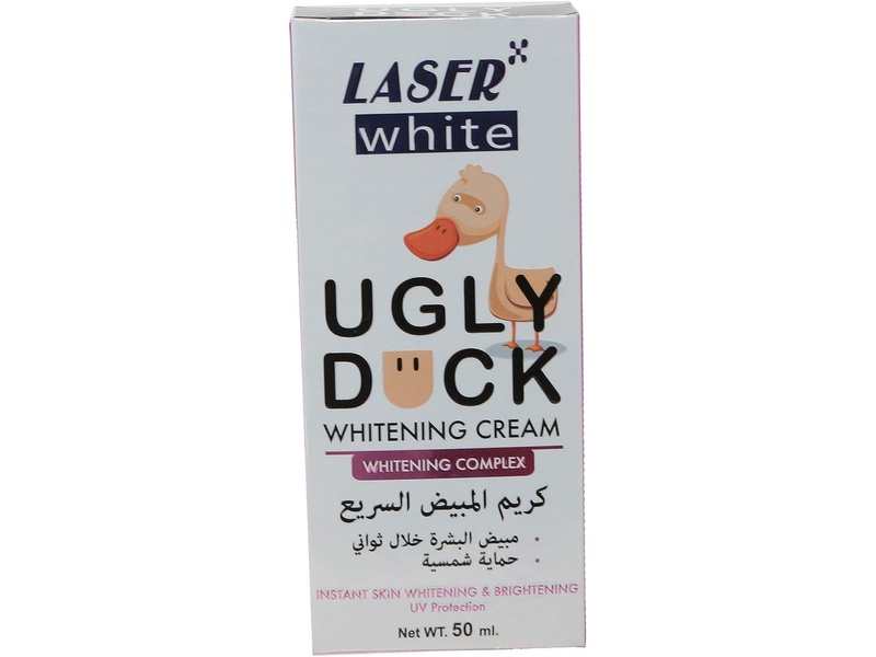 LASER WHITE UGLY DUCK WHITENING CREAM 50GM