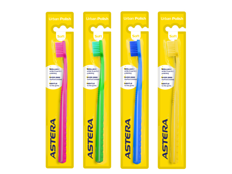 ASTERA TOOTHBRUSH URBAN POLISH SOFT