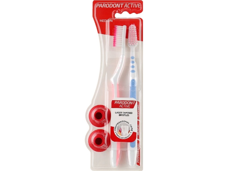 PARODONT ACTIVE TOOTHBRUSH 1+1 MEDIUM