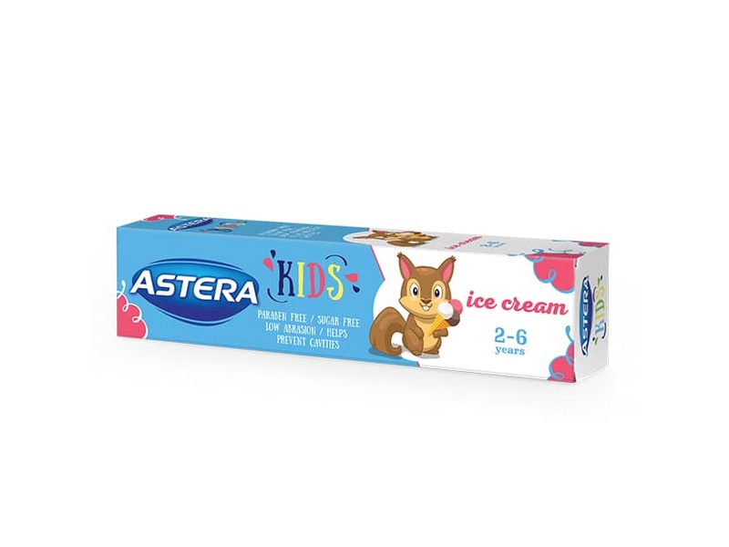 ASTERA KIDS  TOOTHPASTE ICE CREAM 2-6YEARS