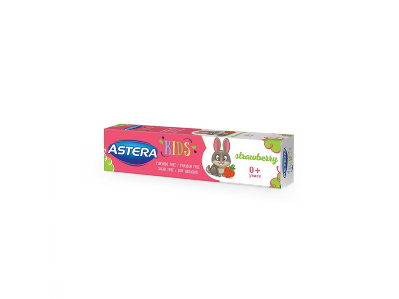 ASTERA KIDS TOOTHPASTE STRAWBERRY 0+YEARS