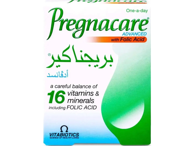 PREGNACARE ADVANCED 16 VITAMIN FOLIC ACID 30 CAPSULES