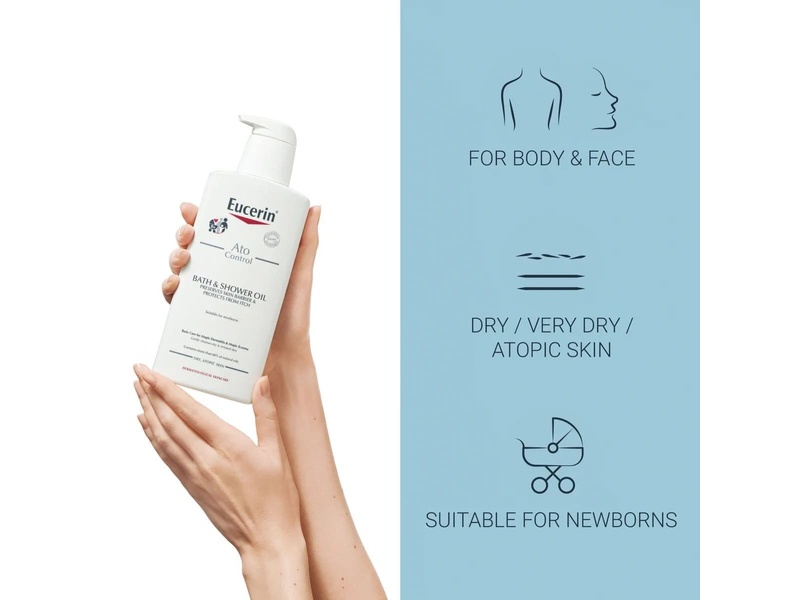 EUCERIN ATO CONTROL BATH & SHOWER OIL 400ML