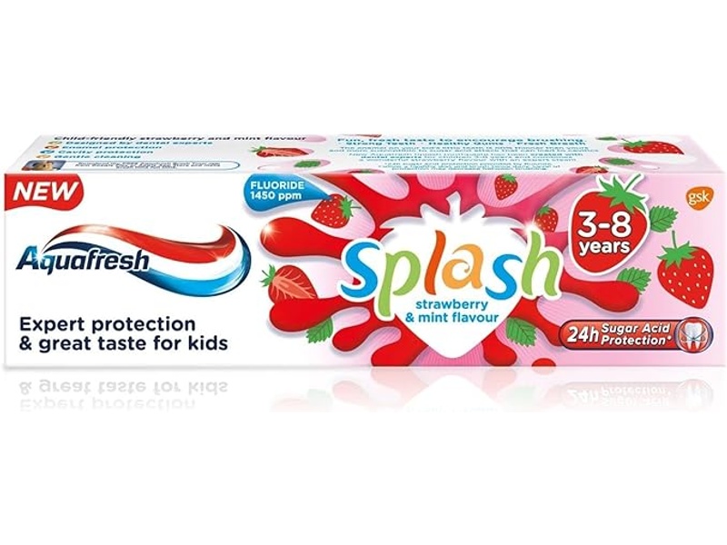 AQUAFRESH KIDS TOOTHPASTE 50ML SPLASH 3-8Y