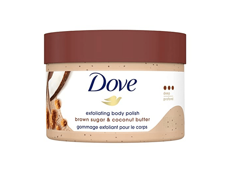 DOVE SCRUB BROWN SUGAR & COCONUT BUTTER 298GM