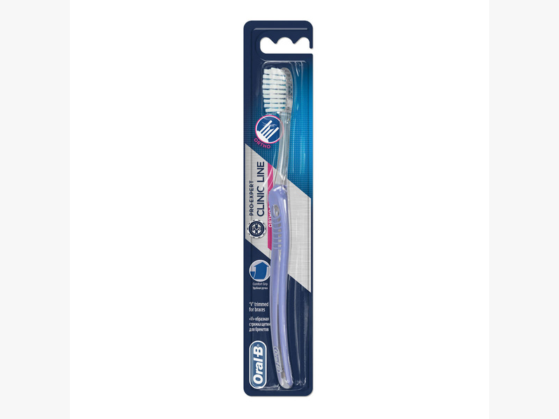 Oral-b toothbrush ortho clinic line