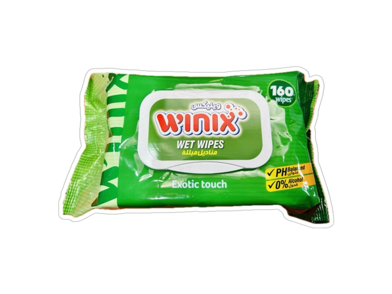 WINIX WET WIPES EXOTIC TOUCH 160 WIPES