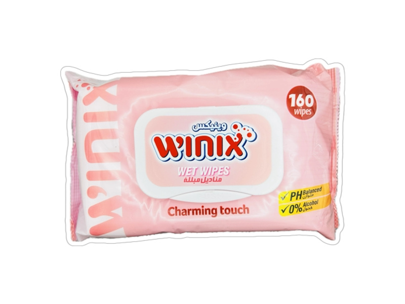 WINIX WET WIPES CHARMING TOUCH 160 WIPES