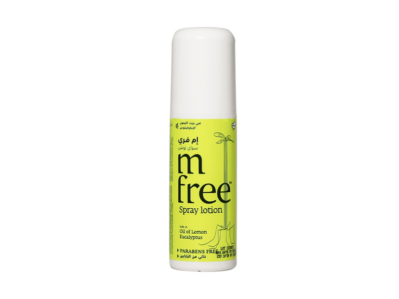 PANTHENOL PLUS M FREE LEMON OIL SPRAY LOTION 80ML