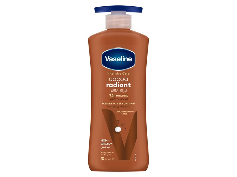 Vaseline body lotion 400ml cocoa radiant