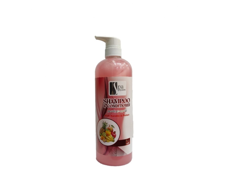 SPA SYSTEM SHAMPO & CONDITIONER FRUIT 1000ML