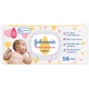 Johnsons extra sensitive baby wipes 56 wipes (2+1)