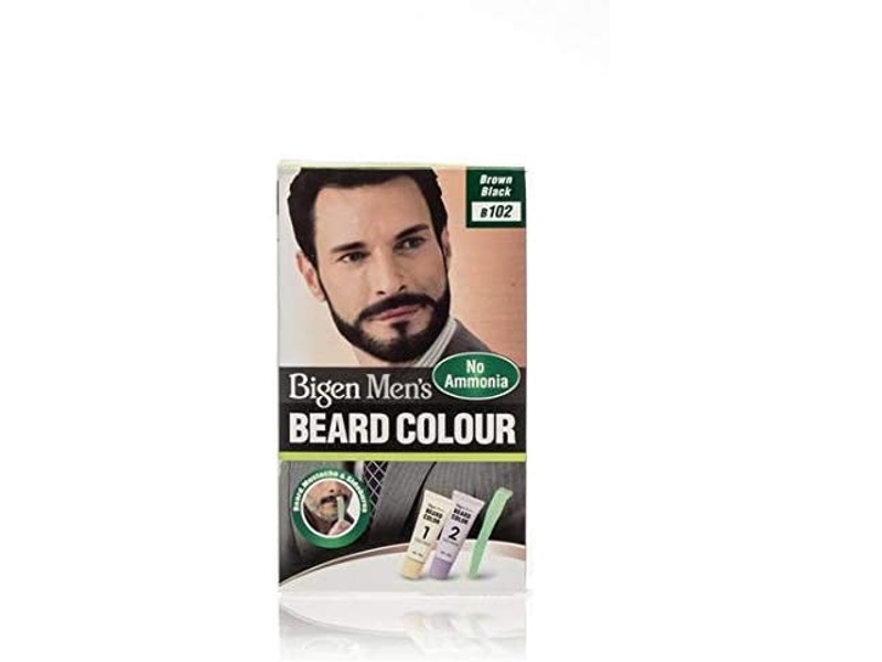 Bigen men 102 beard brwn black